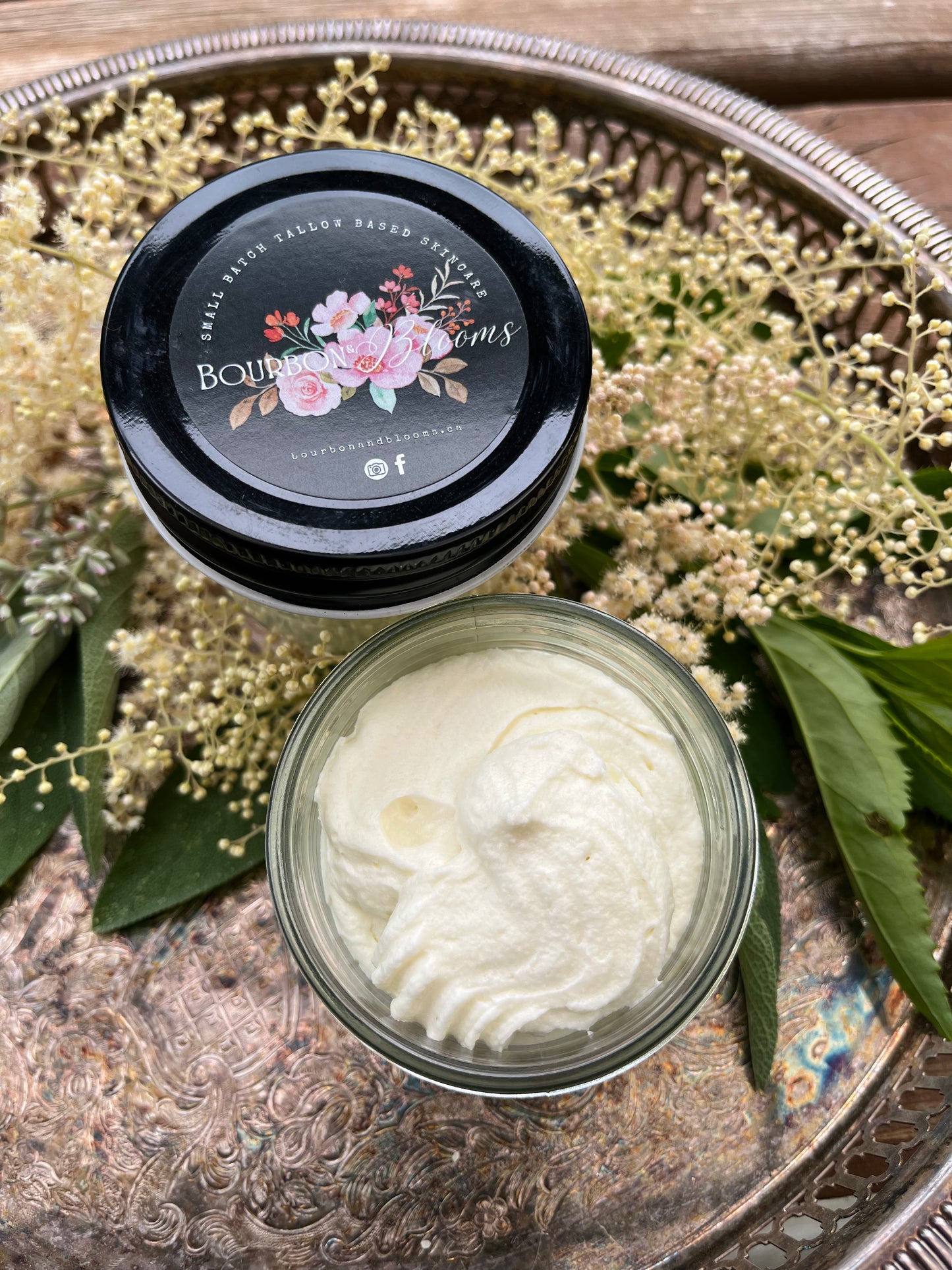 Unscented Whipped Tallow, Face Blend