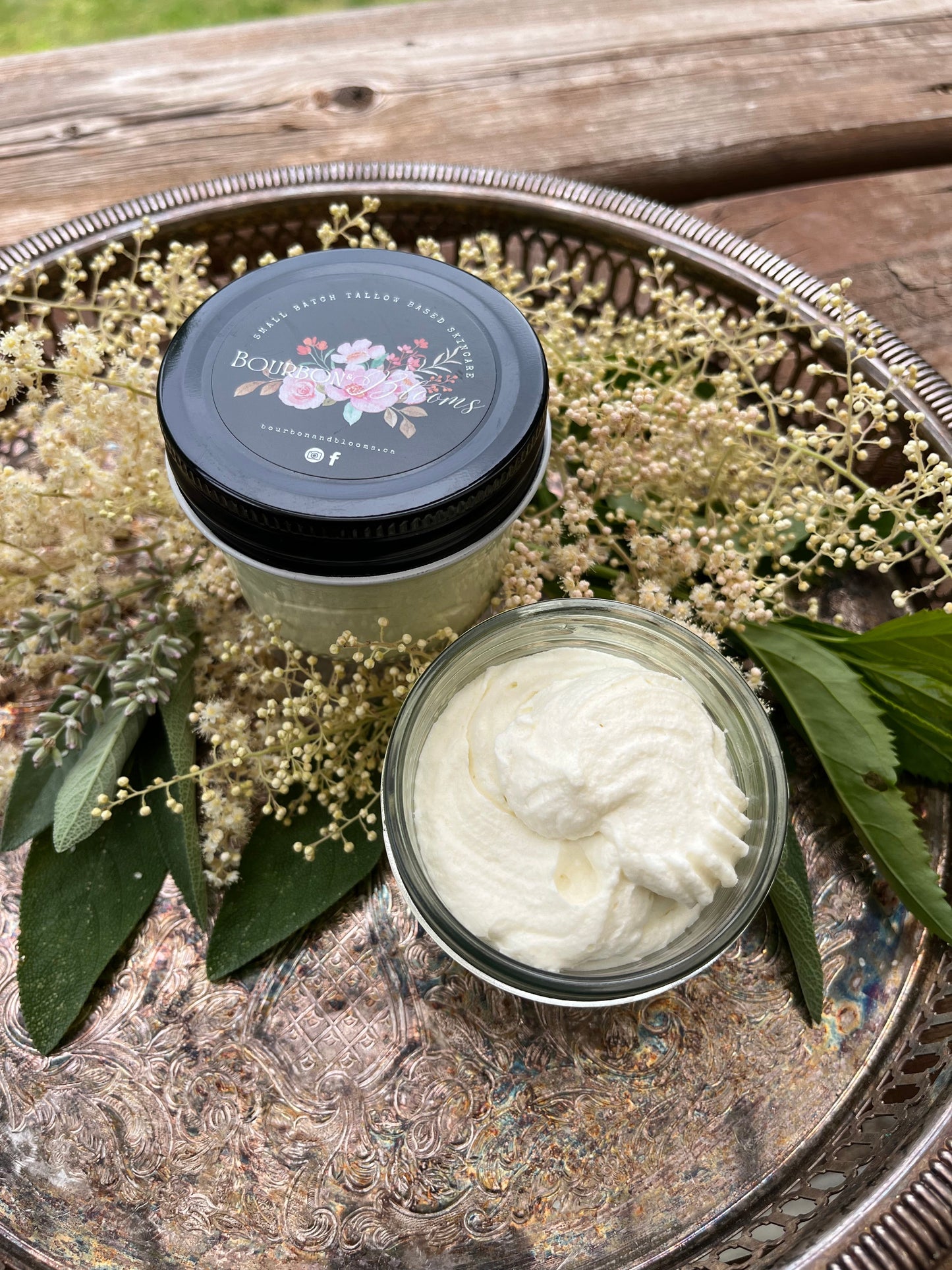 Tallow Body Butter with Shea Lemongrass Vanilla